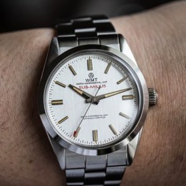 SUB-MILIUS MK II – Silver Dial Aged Edition / Limited 50 PC