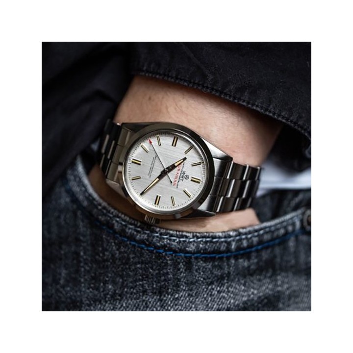 SUB-MILIUS MK II – Silver Dial Aged Edition / Limited 50 PC