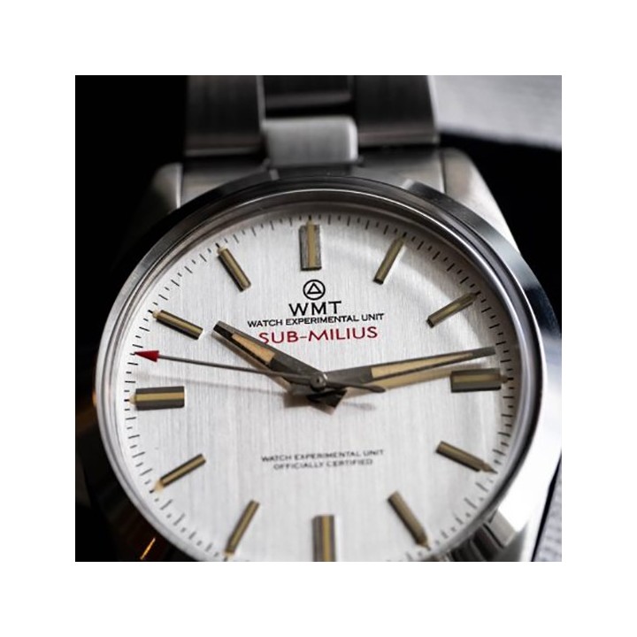 SUB-MILIUS MK II – Silver Dial Aged Edition / Limited 50 PC