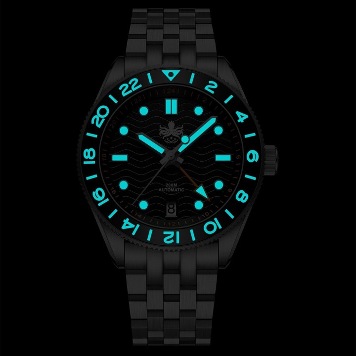WAVE MASTER GMT 200M SILVER