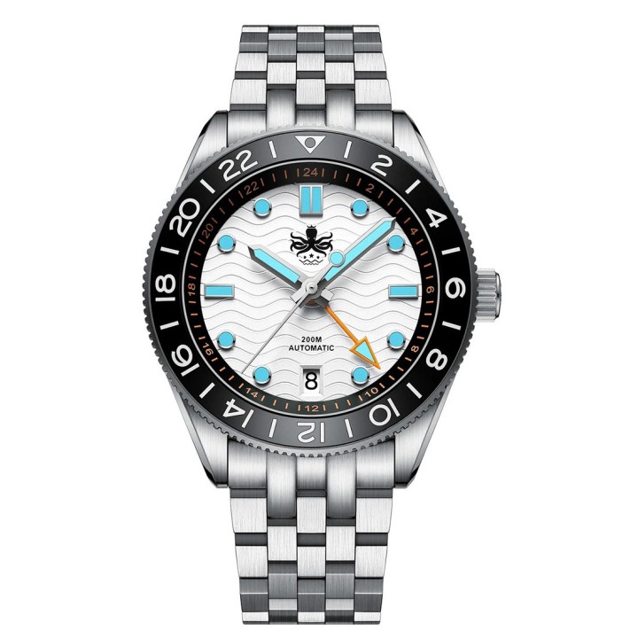WAVE MASTER GMT 200M SILVER