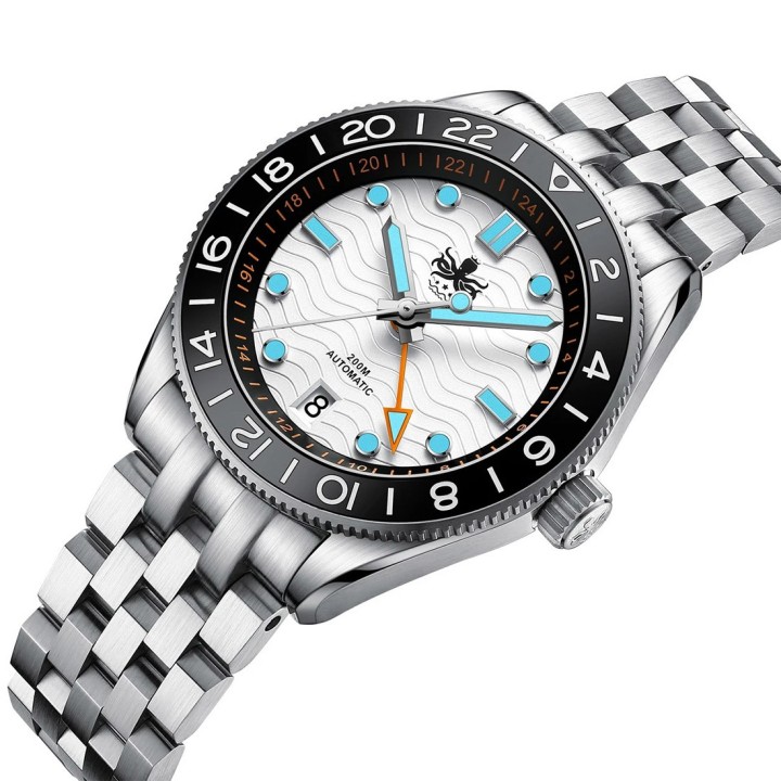 WAVE MASTER GMT 200M SILVER