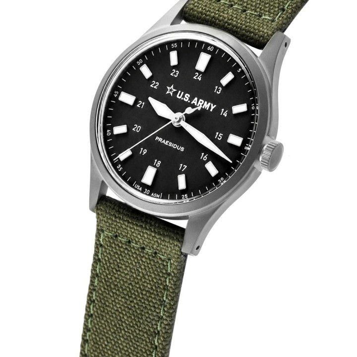 FIELD U.S. Army Steel White Quartz Green Canvas