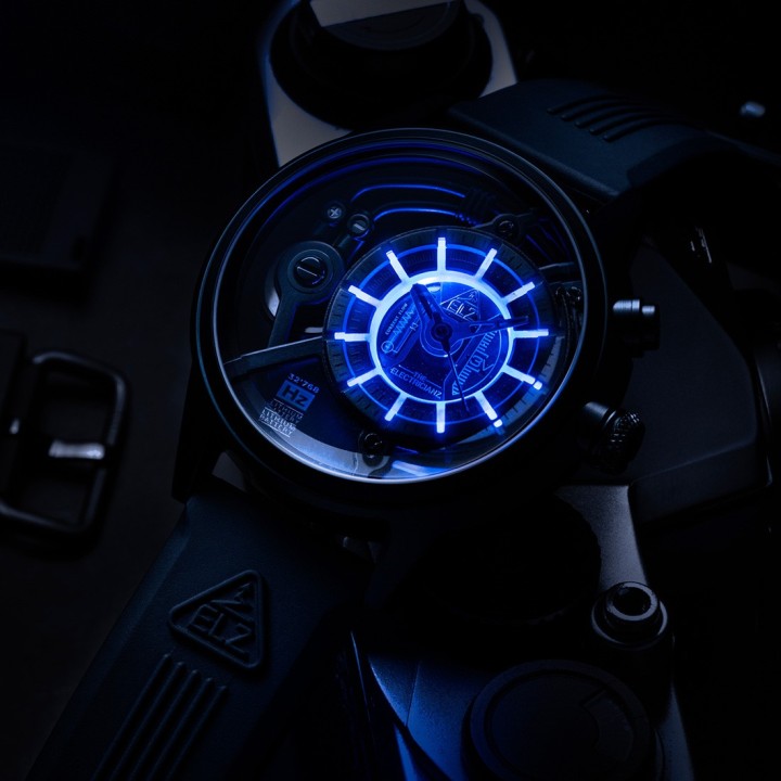 Blue Z Leather