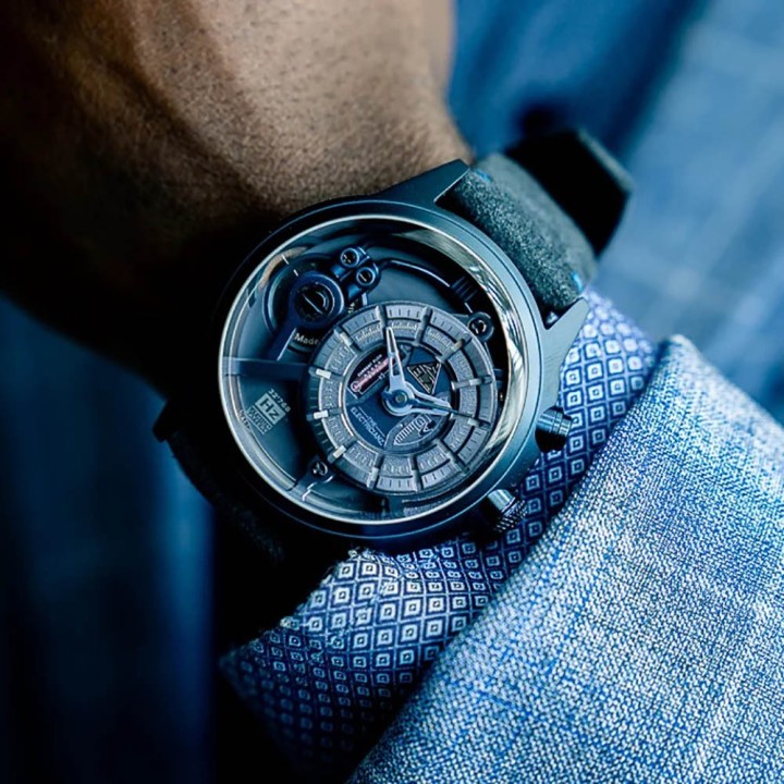 Blue Z Leather