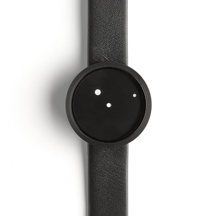 ORA LATTEA NERO 36mm