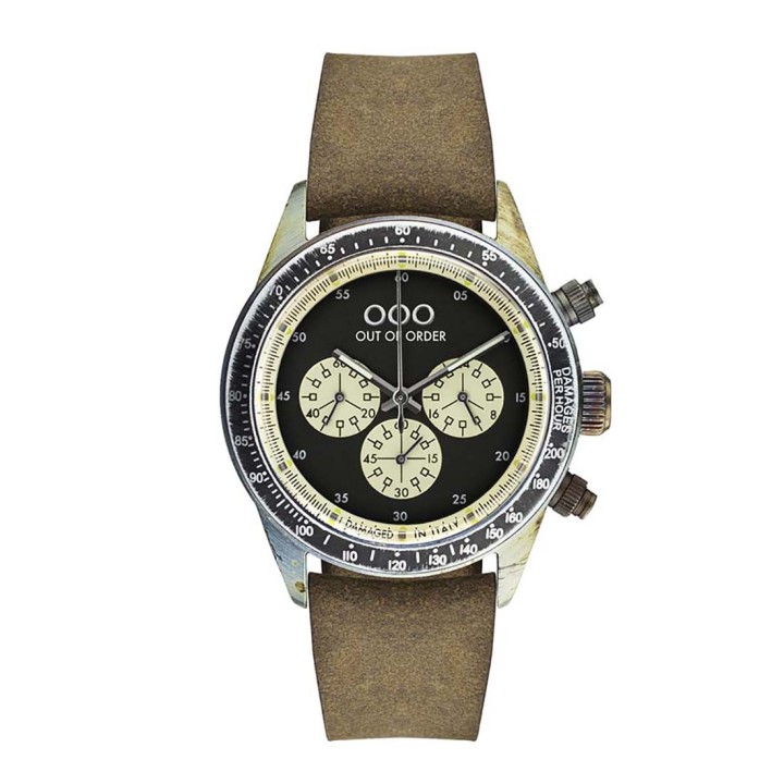 CRONOGRAFO BROWN BLACK