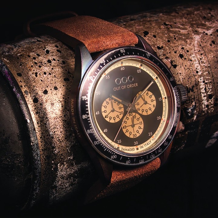 CRONOGRAFO BROWN BLACK