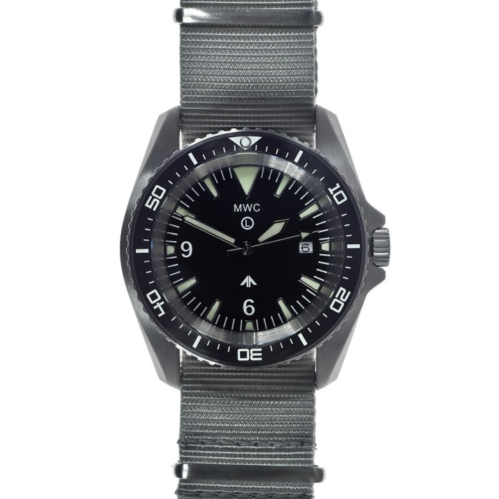 Military Divers Watch (Swiss Quartz) Sapphire Crystal and Ceramic Bezel