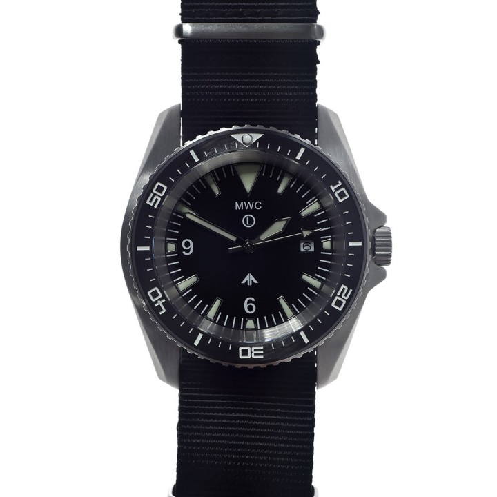 Military Divers Watch (Swiss Quartz) Sapphire Crystal and Ceramic Bezel