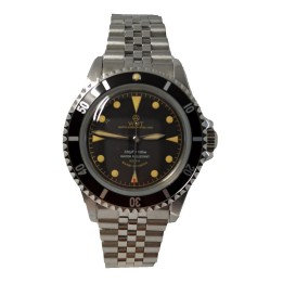 Royal Marine Black Bracelet Jubilee
