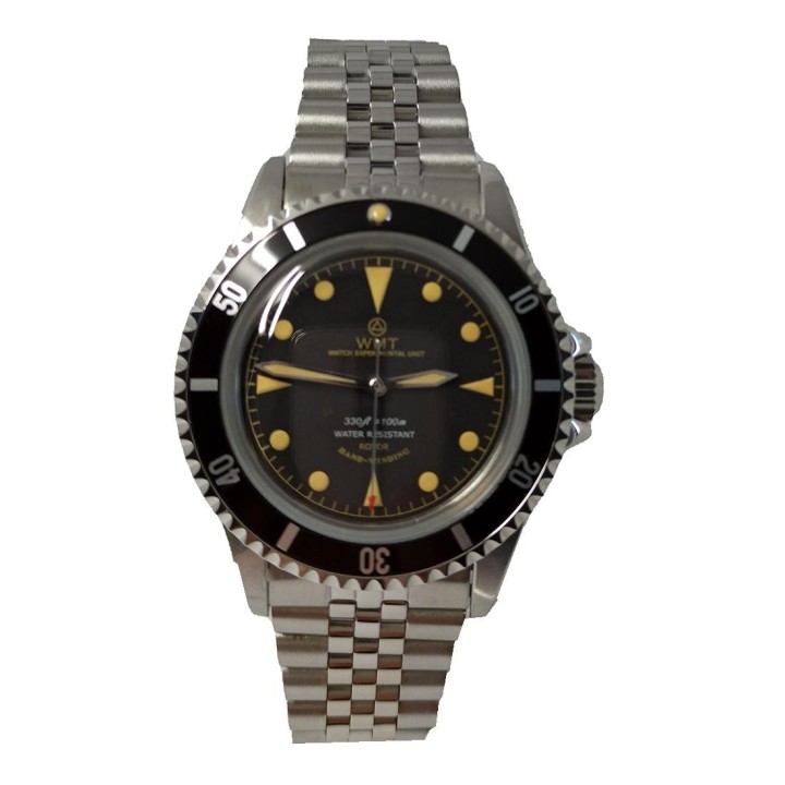 Royal Marine Black Bracelet Jubilee
