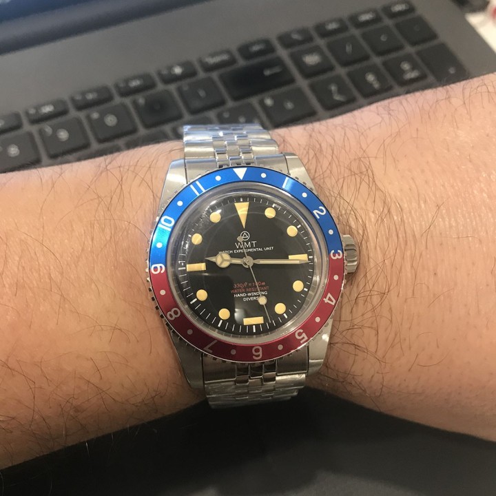 Sea Diver Vintage Pepsi Bracelet