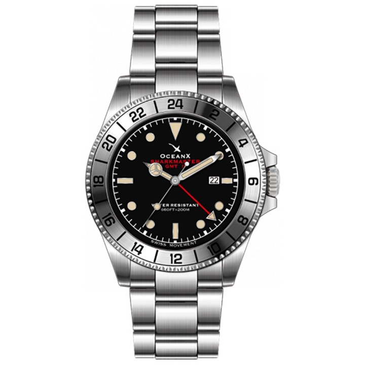 SHARKMASTER GMT STEEL R
