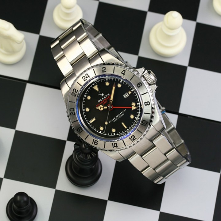 SHARKMASTER GMT STEEL R