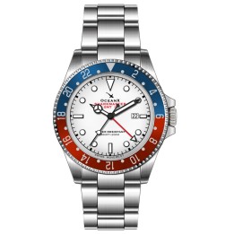 SHARKMASTER GMT PILOT WHITE