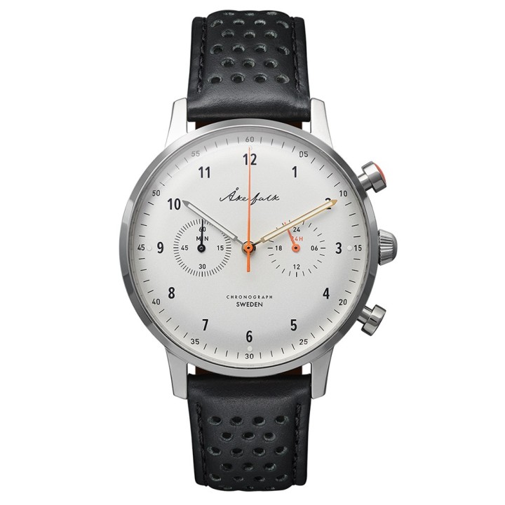Chronograph | 12h/24h White Black