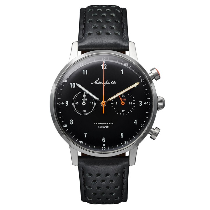 Chronograph | 12h/24h Black Black