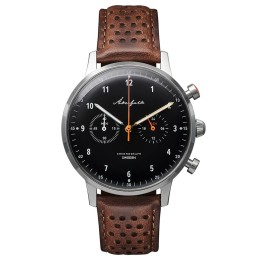 Chronograph | 12h/24h Black Brown