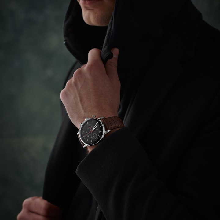 Chronograph | 12h/24h Black Brown