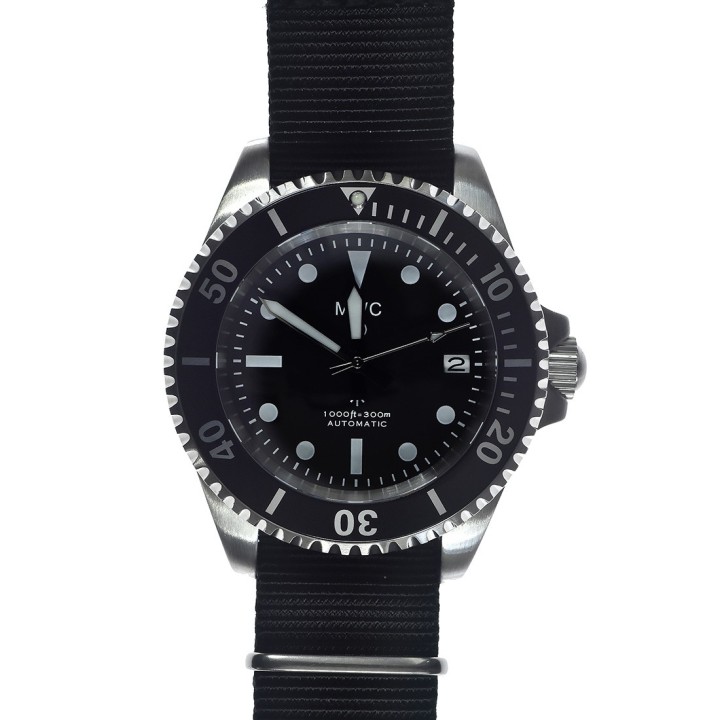 24 Jewel Gray 1982 Pattern 300m Automatic