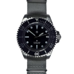 24 Jewel Gray Sterile 1982 Pattern 300m Automatic