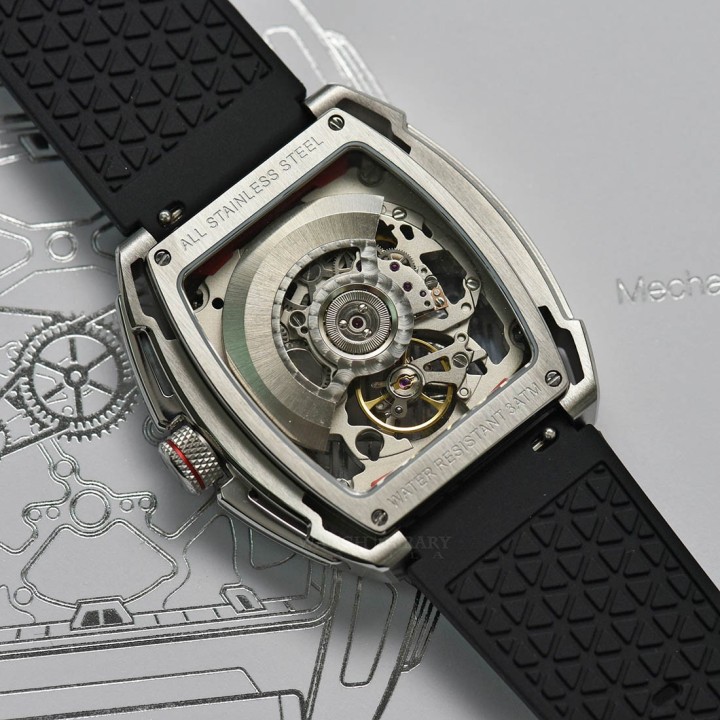Z Series Automatic Edge Exploration Silver Red
