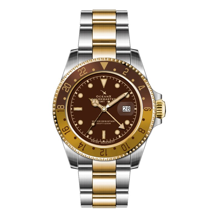 SHARKMASTER GMT GOLD