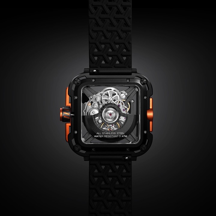 X Series Automatic Black Orange