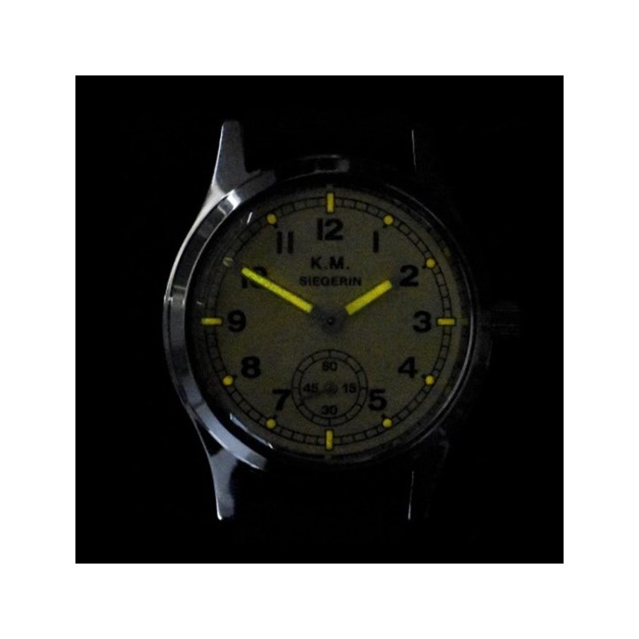 Selza Kriegsmarine (German Navy) WW2 Pattern Watch Automatic Yellow