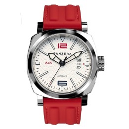 Panzera Aquamarine 45 White Red – Automatic Diver