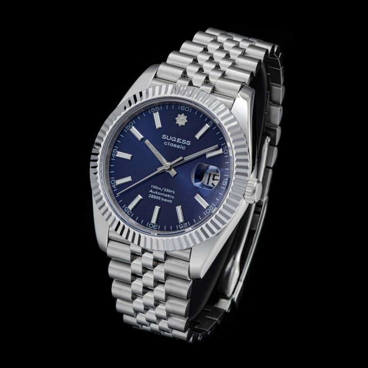 SUGESS S448 Classic Dress Watch Blue