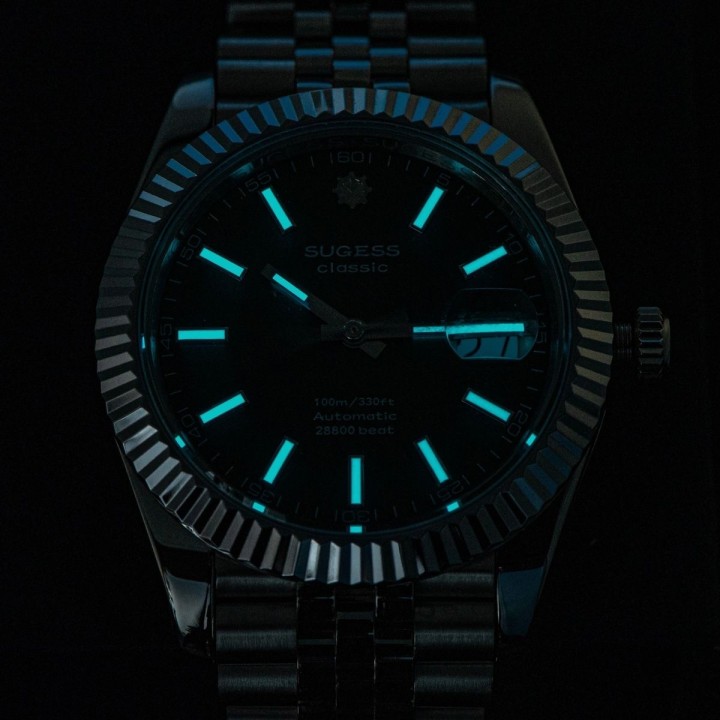 SUGESS S448 Classic Dress Watch Blue