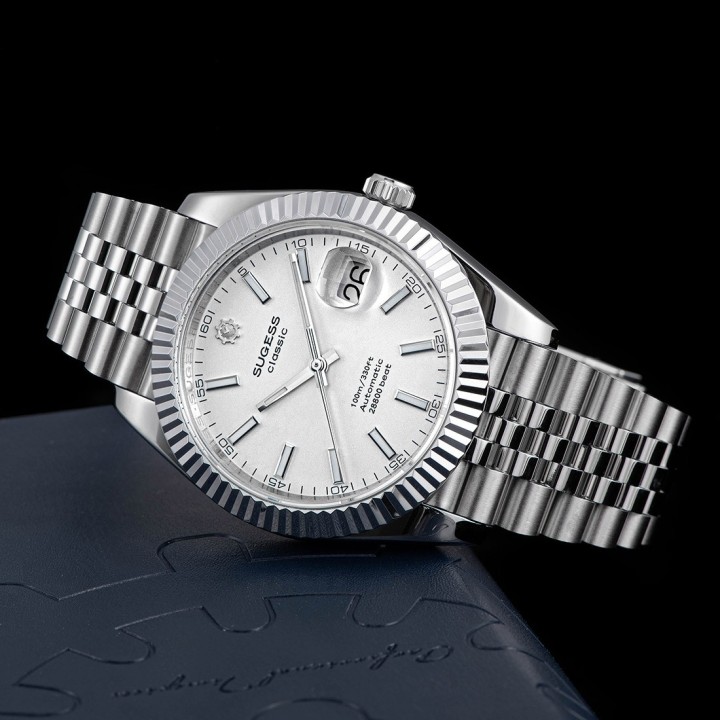 SUGESS S448 Classic Dress Watch White