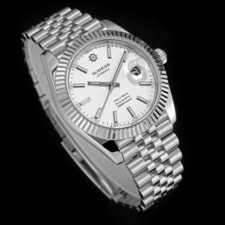 SUGESS S448 Classic Dress Watch White