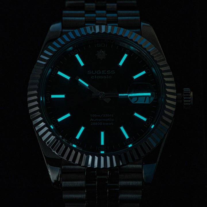 SUGESS S448 Classic Dress Watch White