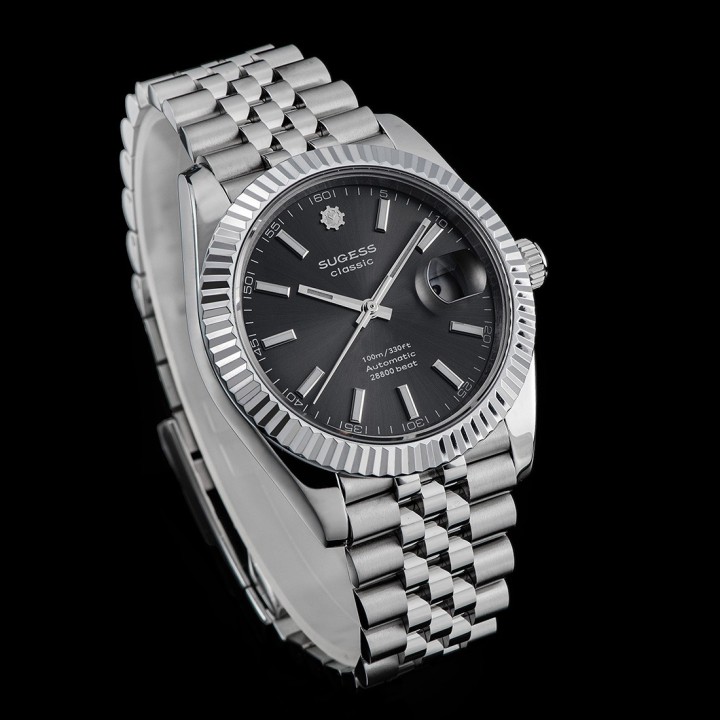 SUGESS S448 Classic Dress Watch Black