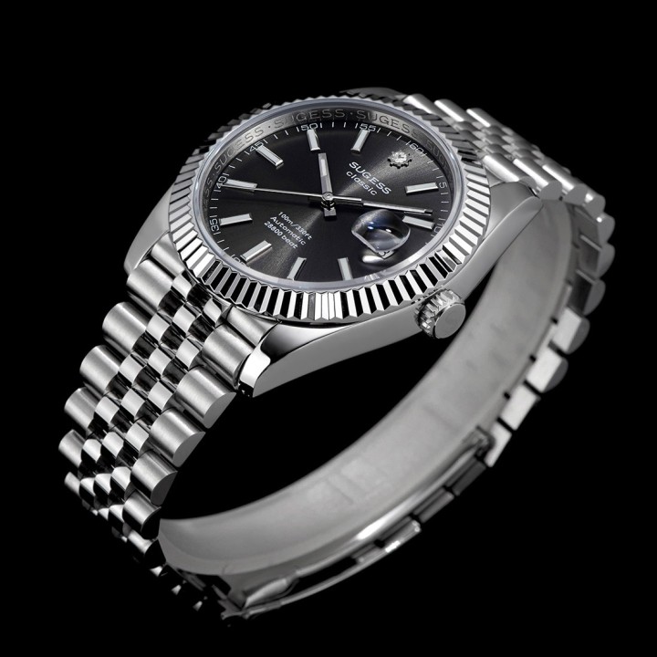 SUGESS S448 Classic Dress Watch Black