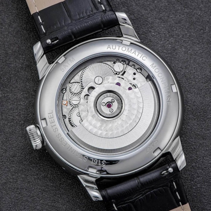Sugess S437-2 MoonPhase White – Automatic Moon Phase