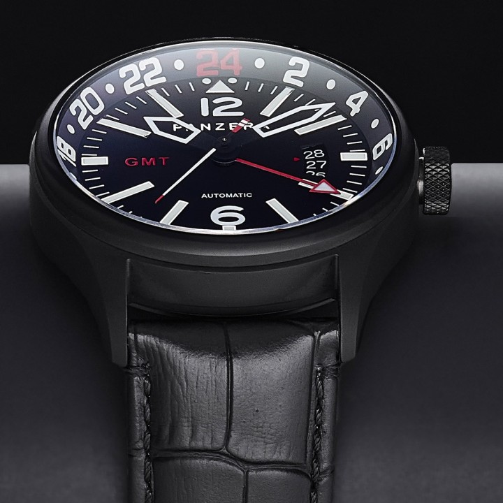 Panzera Flieger 45G 2BL1 – Automatic GMT Pilot Watch