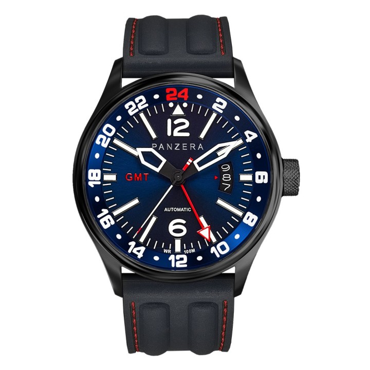 Panzera Flieger 45G 2BR16 – Automatic GMT Pilot Watch