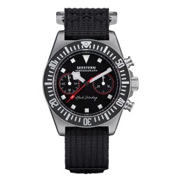 Seestern Black Manual Chronograph – Cronografo manuale