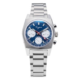 Sugess Chrono Heritage S419GSES Blue – Manual Chronograph