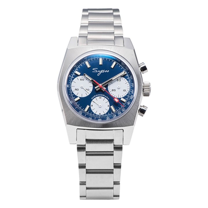 Sugess Chrono Heritage S419GSES Blue – Cronografo manuale