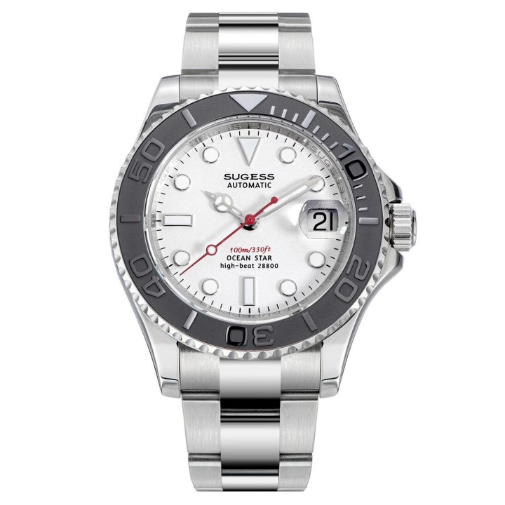 Sugess S450 Ocean Star Ceramic White – Automatic