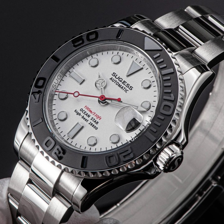 Sugess S450 Ocean Star Ceramic White – Automatic