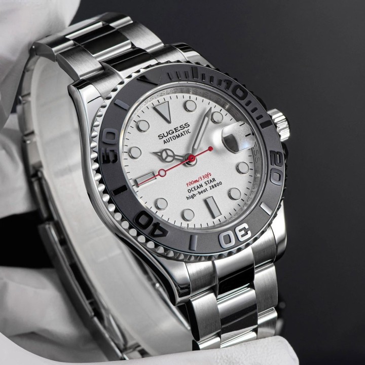Sugess S450 Ocean Star Ceramic White – Automatic