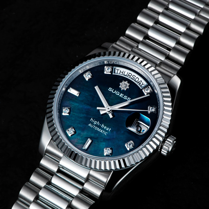 Sugess S449 Blue MOP – Mother-of-Pearl Automatic