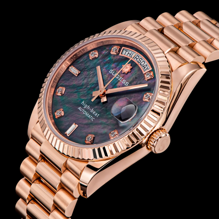 Sugess S449 MOP Rose Gold – Mother-of-Pearl Automatic