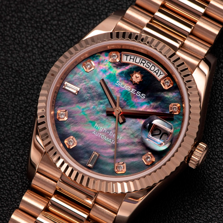 Sugess S449 MOP Rose Gold – Mother-of-Pearl Automatic
